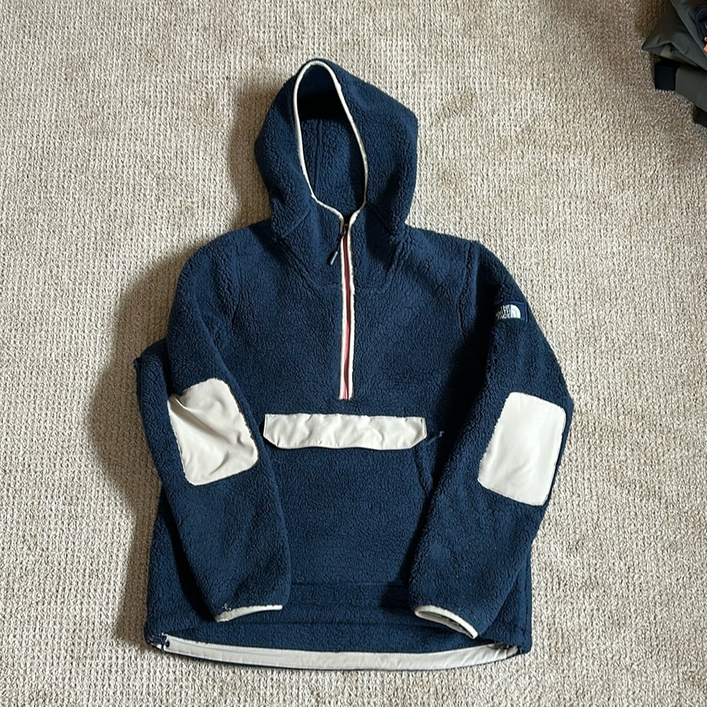 Sherpa fleece pullover
